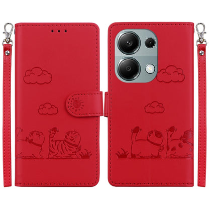 Cute Cats RFID Leather Phone Case, For Redmi K80 / K80 Pro / Xiaomi Poco F7 Pro, For Redmi Note 14 4G 164.84mm, For Redmi Turbo 4 / Xiaomi Poco X7 Pro, For Redmi Note 14 4G 163.25mm, For Redmi Note 14 5G, For Redmi Note 14 Pro / Note 14 Pro+ 5G        ...