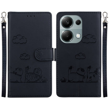 Cute Cats RFID Leather Phone Case, For Redmi K80 / K80 Pro / Xiaomi Poco F7 Pro, For Redmi Note 14 4G 164.84mm, For Redmi Turbo 4 / Xiaomi Poco X7 Pro, For Redmi Note 14 4G 163.25mm, For Redmi Note 14 5G, For Redmi Note 14 Pro / Note 14 Pro+ 5G        ...