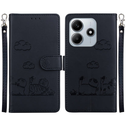 Cute Cats RFID Leather Phone Case, For Redmi K80 / K80 Pro / Xiaomi Poco F7 Pro, For Redmi Note 14 4G 164.84mm, For Redmi Turbo 4 / Xiaomi Poco X7 Pro, For Redmi Note 14 4G 163.25mm, For Redmi Note 14 5G, For Redmi Note 14 Pro / Note 14 Pro+ 5G        ...