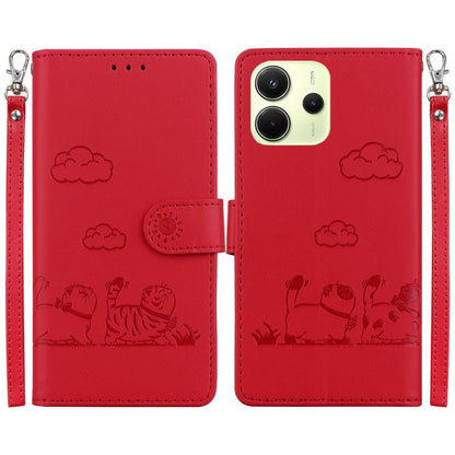Cute Cats RFID Leather Phone Case, For Redmi K80 / K80 Pro / Xiaomi Poco F7 Pro, For Redmi Note 14 4G 164.84mm, For Redmi Turbo 4 / Xiaomi Poco X7 Pro, For Redmi Note 14 4G 163.25mm, For Redmi Note 14 5G, For Redmi Note 14 Pro / Note 14 Pro+ 5G        ...