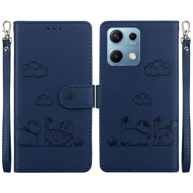Cute Cats RFID Leather Phone Case, For Redmi A7 Pro 4G / 5G 171mm / Poco C85x 5G, For Redmi 15a 5G, For Redmi Turbo 5 Max 5G / Poco X8 Pro Max 5G, For Redmi Turbo 5 5G / Poco X8 Pro 5G, For Redmi Note 15 Pro+ 5G 163.3mm / Poco M8 Pro 5G                ...
