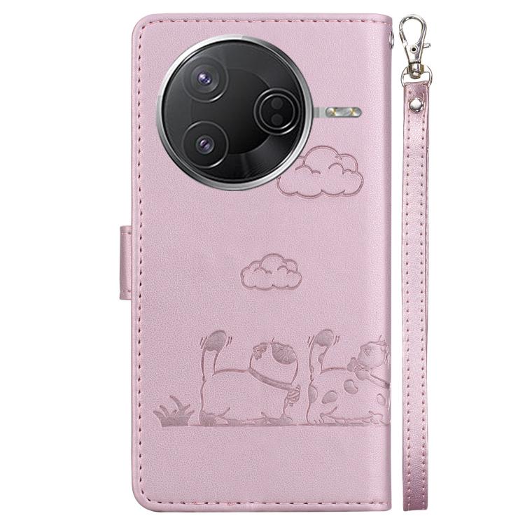 Cute Cats RFID Leather Phone Case, For Redmi K80 / K80 Pro / Xiaomi Poco F7 Pro, For Redmi Note 14 4G 164.84mm, For Redmi Turbo 4 / Xiaomi Poco X7 Pro, For Redmi Note 14 4G 163.25mm, For Redmi Note 14 5G, For Redmi Note 14 Pro / Note 14 Pro+ 5G        ...