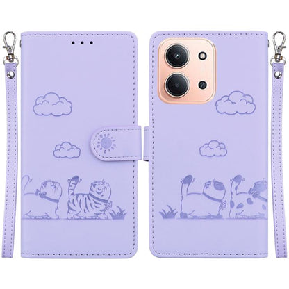 Cute Cats RFID Leather Phone Case, For Redmi A7 Pro 4G / 5G 171mm / Poco C85x 5G, For Redmi 15a 5G, For Redmi Turbo 5 Max 5G / Poco X8 Pro Max 5G, For Redmi Turbo 5 5G / Poco X8 Pro 5G, For Redmi Note 15 Pro+ 5G 163.3mm / Poco M8 Pro 5G                ...