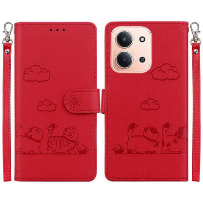 Cute Cats RFID Leather Phone Case, For Redmi A7 Pro 4G / 5G 171mm / Poco C85x 5G, For Redmi 15a 5G, For Redmi Turbo 5 Max 5G / Poco X8 Pro Max 5G, For Redmi Turbo 5 5G / Poco X8 Pro 5G, For Redmi Note 15 Pro+ 5G 163.3mm / Poco M8 Pro 5G                ...