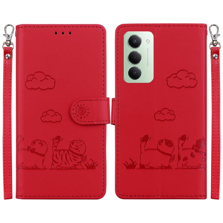 Cute Cats RFID Leather Phone Case, For Redmi A7 Pro 4G / 5G 171mm / Poco C85x 5G, For Redmi 15a 5G, For Redmi Turbo 5 Max 5G / Poco X8 Pro Max 5G, For Redmi Turbo 5 5G / Poco X8 Pro 5G, For Redmi Note 15 Pro+ 5G 163.3mm / Poco M8 Pro 5G                ...