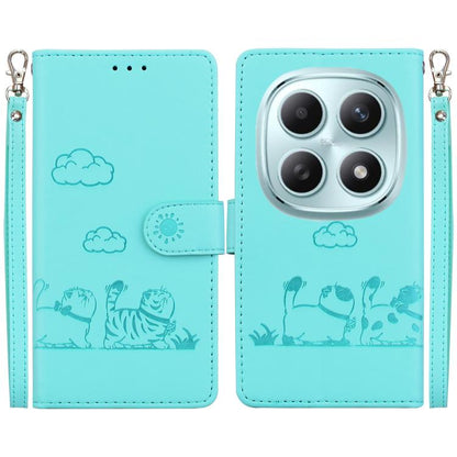 Cute Cats RFID Leather Phone Case, For Redmi A7 Pro 4G / 5G 171mm / Poco C85x 5G, For Redmi 15a 5G, For Redmi Turbo 5 Max 5G / Poco X8 Pro Max 5G, For Redmi Turbo 5 5G / Poco X8 Pro 5G, For Redmi Note 15 Pro+ 5G 163.3mm / Poco M8 Pro 5G                ...