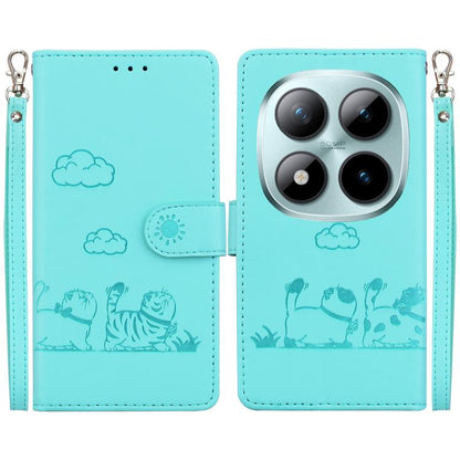 Cute Cats RFID Leather Phone Case, For Redmi A7 Pro 4G / 5G 171mm / Poco C85x 5G, For Redmi 15a 5G, For Redmi Turbo 5 Max 5G / Poco X8 Pro Max 5G, For Redmi Turbo 5 5G / Poco X8 Pro 5G, For Redmi Note 15 Pro+ 5G 163.3mm / Poco M8 Pro 5G                ...