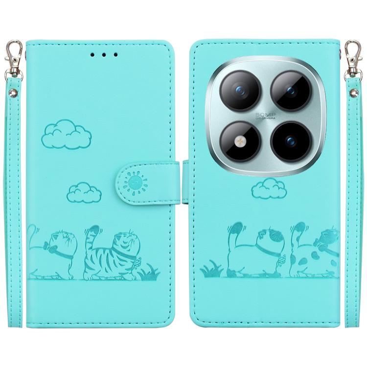 Cute Cats RFID Leather Phone Case, For Redmi A7 Pro 4G / 5G 171mm / Poco C85x 5G, For Redmi 15a 5G, For Redmi Turbo 5 Max 5G / Poco X8 Pro Max 5G, For Redmi Turbo 5 5G / Poco X8 Pro 5G, For Redmi Note 15 Pro+ 5G 163.3mm / Poco M8 Pro 5G                ...