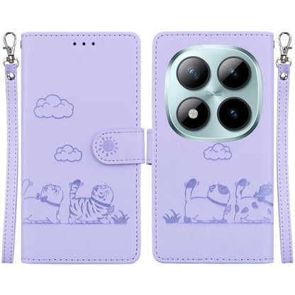 Cute Cats RFID Leather Phone Case, For Redmi A7 Pro 4G / 5G 171mm / Poco C85x 5G, For Redmi 15a 5G, For Redmi Turbo 5 Max 5G / Poco X8 Pro Max 5G, For Redmi Turbo 5 5G / Poco X8 Pro 5G, For Redmi Note 15 Pro+ 5G 163.3mm / Poco M8 Pro 5G                ...