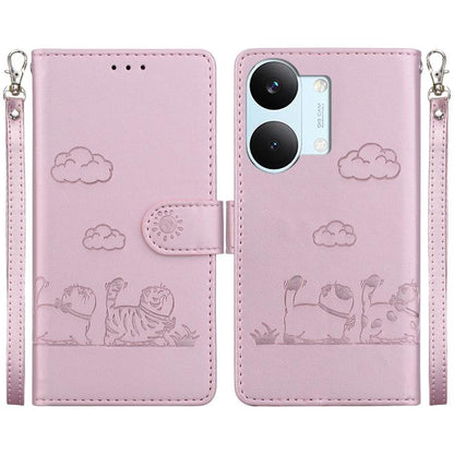 Cute Cats RFID Leather Phone Case, For Redmi A7 Pro 4G / 5G 171mm / Poco C85x 5G, For Redmi 15a 5G, For Redmi Turbo 5 Max 5G / Poco X8 Pro Max 5G, For Redmi Turbo 5 5G / Poco X8 Pro 5G, For Redmi Note 15 Pro+ 5G 163.3mm / Poco M8 Pro 5G                ...