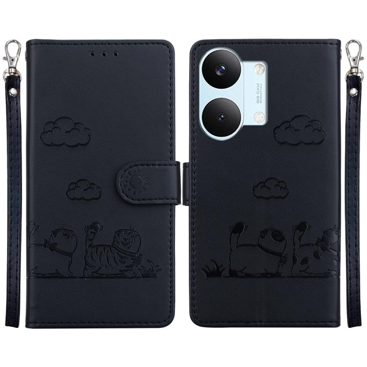 Cute Cats RFID Leather Phone Case, For Redmi A7 Pro 4G / 5G 171mm / Poco C85x 5G, For Redmi 15a 5G, For Redmi Turbo 5 Max 5G / Poco X8 Pro Max 5G, For Redmi Turbo 5 5G / Poco X8 Pro 5G, For Redmi Note 15 Pro+ 5G 163.3mm / Poco M8 Pro 5G                ...