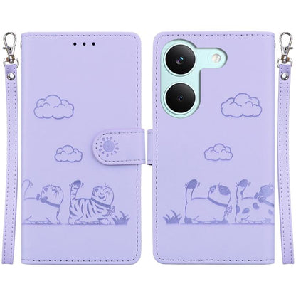 Cute Cats RFID Leather Phone Case, For Redmi A7 Pro 4G / 5G 171mm / Poco C85x 5G, For Redmi 15a 5G, For Redmi Turbo 5 Max 5G / Poco X8 Pro Max 5G, For Redmi Turbo 5 5G / Poco X8 Pro 5G, For Redmi Note 15 Pro+ 5G 163.3mm / Poco M8 Pro 5G                ...