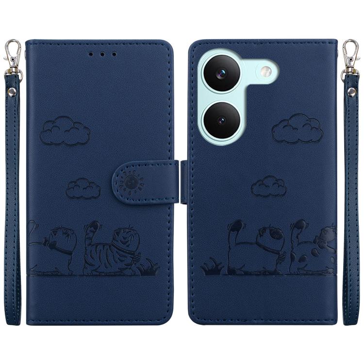 Cute Cats RFID Leather Phone Case, For Redmi A7 Pro 4G / 5G 171mm / Poco C85x 5G, For Redmi 15a 5G, For Redmi Turbo 5 Max 5G / Poco X8 Pro Max 5G, For Redmi Turbo 5 5G / Poco X8 Pro 5G, For Redmi Note 15 Pro+ 5G 163.3mm / Poco M8 Pro 5G                ...