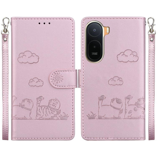 Cute Cats RFID Leather Phone Case, For Redmi A7 Pro 4G / 5G 171mm / Poco C85x 5G, For Redmi 15a 5G, For Redmi Turbo 5 Max 5G / Poco X8 Pro Max 5G, For Redmi Turbo 5 5G / Poco X8 Pro 5G, For Redmi Note 15 Pro+ 5G 163.3mm / Poco M8 Pro 5G                ...