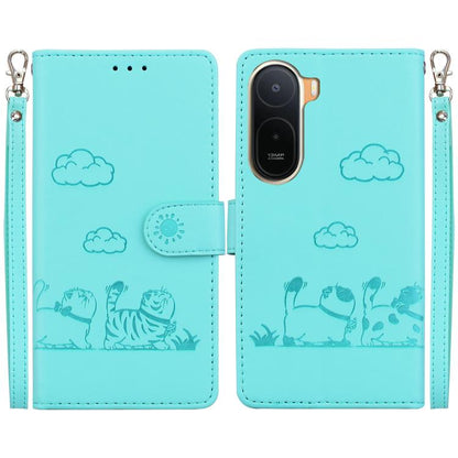 Cute Cats RFID Leather Phone Case, For Redmi A7 Pro 4G / 5G 171mm / Poco C85x 5G, For Redmi 15a 5G, For Redmi Turbo 5 Max 5G / Poco X8 Pro Max 5G, For Redmi Turbo 5 5G / Poco X8 Pro 5G, For Redmi Note 15 Pro+ 5G 163.3mm / Poco M8 Pro 5G                ...