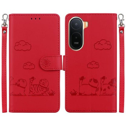 Cute Cats RFID Leather Phone Case, For Redmi A7 Pro 4G / 5G 171mm / Poco C85x 5G, For Redmi 15a 5G, For Redmi Turbo 5 Max 5G / Poco X8 Pro Max 5G, For Redmi Turbo 5 5G / Poco X8 Pro 5G, For Redmi Note 15 Pro+ 5G 163.3mm / Poco M8 Pro 5G                ...