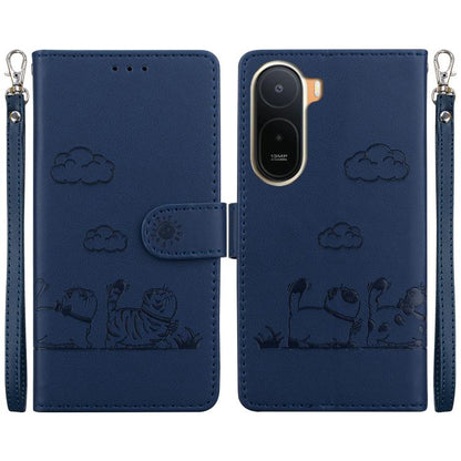 Cute Cats RFID Leather Phone Case, For Redmi A7 Pro 4G / 5G 171mm / Poco C85x 5G, For Redmi 15a 5G, For Redmi Turbo 5 Max 5G / Poco X8 Pro Max 5G, For Redmi Turbo 5 5G / Poco X8 Pro 5G, For Redmi Note 15 Pro+ 5G 163.3mm / Poco M8 Pro 5G                ...