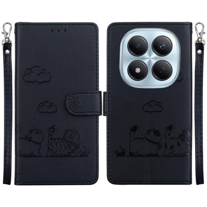Cute Cats RFID Leather Phone Case, For Redmi A7 Pro 4G / 5G 171mm / Poco C85x 5G, For Redmi 15a 5G, For Redmi Turbo 5 Max 5G / Poco X8 Pro Max 5G, For Redmi Turbo 5 5G / Poco X8 Pro 5G, For Redmi Note 15 Pro+ 5G 163.3mm / Poco M8 Pro 5G                ...