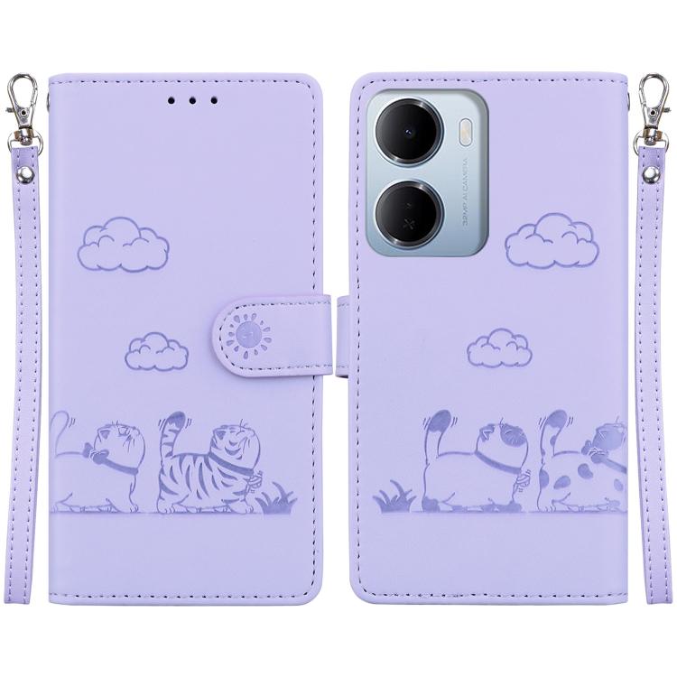 Cute Cats RFID Leather Phone Case, For Redmi A7 Pro 4G / 5G 171mm / Poco C85x 5G, For Redmi 15a 5G, For Redmi Turbo 5 Max 5G / Poco X8 Pro Max 5G, For Redmi Turbo 5 5G / Poco X8 Pro 5G, For Redmi Note 15 Pro+ 5G 163.3mm / Poco M8 Pro 5G                ...