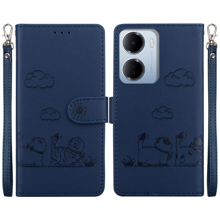 Cute Cats RFID Leather Phone Case, For Redmi A7 Pro 4G / 5G 171mm / Poco C85x 5G, For Redmi 15a 5G, For Redmi Turbo 5 Max 5G / Poco X8 Pro Max 5G, For Redmi Turbo 5 5G / Poco X8 Pro 5G, For Redmi Note 15 Pro+ 5G 163.3mm / Poco M8 Pro 5G                ...