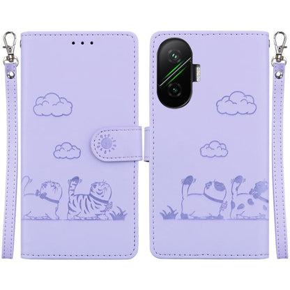 Cute Cats RFID Leather Phone Case, For Redmi A7 Pro 4G / 5G 171mm / Poco C85x 5G, For Redmi 15a 5G, For Redmi Turbo 5 Max 5G / Poco X8 Pro Max 5G, For Redmi Turbo 5 5G / Poco X8 Pro 5G, For Redmi Note 15 Pro+ 5G 163.3mm / Poco M8 Pro 5G                ...