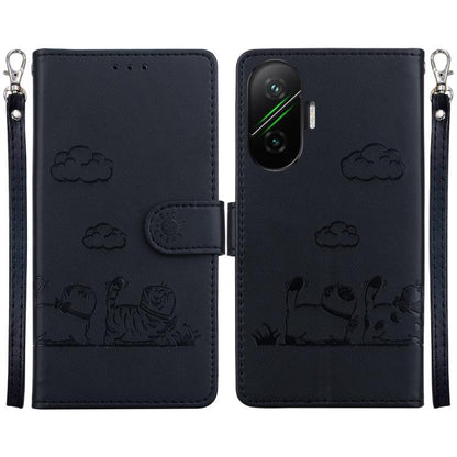 Cute Cats RFID Leather Phone Case, For Redmi A7 Pro 4G / 5G 171mm / Poco C85x 5G, For Redmi 15a 5G, For Redmi Turbo 5 Max 5G / Poco X8 Pro Max 5G, For Redmi Turbo 5 5G / Poco X8 Pro 5G, For Redmi Note 15 Pro+ 5G 163.3mm / Poco M8 Pro 5G                ...
