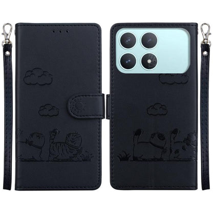 Cute Cats RFID Leather Phone Case, For Redmi A7 Pro 4G / 5G 171mm / Poco C85x 5G, For Redmi 15a 5G, For Redmi Turbo 5 Max 5G / Poco X8 Pro Max 5G, For Redmi Turbo 5 5G / Poco X8 Pro 5G, For Redmi Note 15 Pro+ 5G 163.3mm / Poco M8 Pro 5G                ...