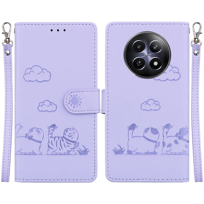 Cute Cats RFID Leather Phone Case, For Realme C100 4G / C100i 4G, For Realme 16 5G, For Realme 16 Pro+ 5G, For Realme 16 Pro 5G, For Realme 15T 5G, For Realme Narzo 80 Lite 4G / C71 India, For Realme 15 5G / Realme 15 Pro 5G, For Realme 14             ...