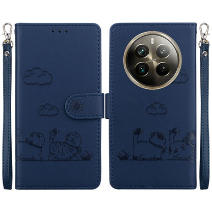Cute Cats RFID Leather Phone Case, For Realme 12+, For Realme C53, For Realme 12 Pro+ Global, For Realme C67 4G Global, For Realme 11 Pro 5G, For Realme C65 4G, For Realme C55, For Realme V23
