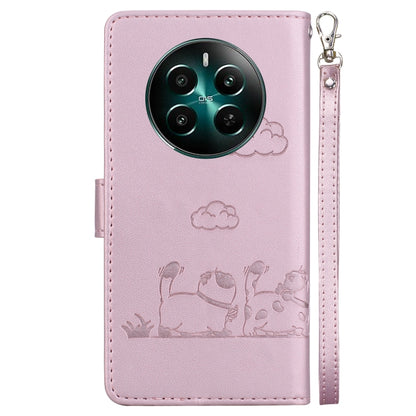 Cute Cats RFID Leather Phone Case, For Realme 12+, For Realme C53, For Realme 12 Pro+ Global, For Realme C67 4G Global, For Realme 11 Pro 5G, For Realme C65 4G, For Realme C55, For Realme V23