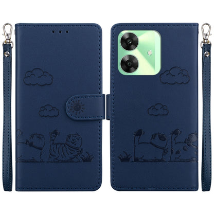 Cute Cats RFID Leather Phone Case, For Realme C100 4G / C100i 4G, For Realme 16 5G, For Realme 16 Pro+ 5G, For Realme 16 Pro 5G, For Realme 15T 5G, For Realme Narzo 80 Lite 4G / C71 India, For Realme 15 5G / Realme 15 Pro 5G, For Realme 14             ...