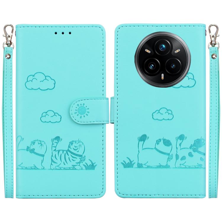 Cute Cats RFID Leather Phone Case, For Realme C100 4G / C100i 4G, For Realme 16 5G, For Realme 16 Pro+ 5G, For Realme 16 Pro 5G, For Realme 15T 5G, For Realme Narzo 80 Lite 4G / C71 India, For Realme 15 5G / Realme 15 Pro 5G, For Realme 14             ...