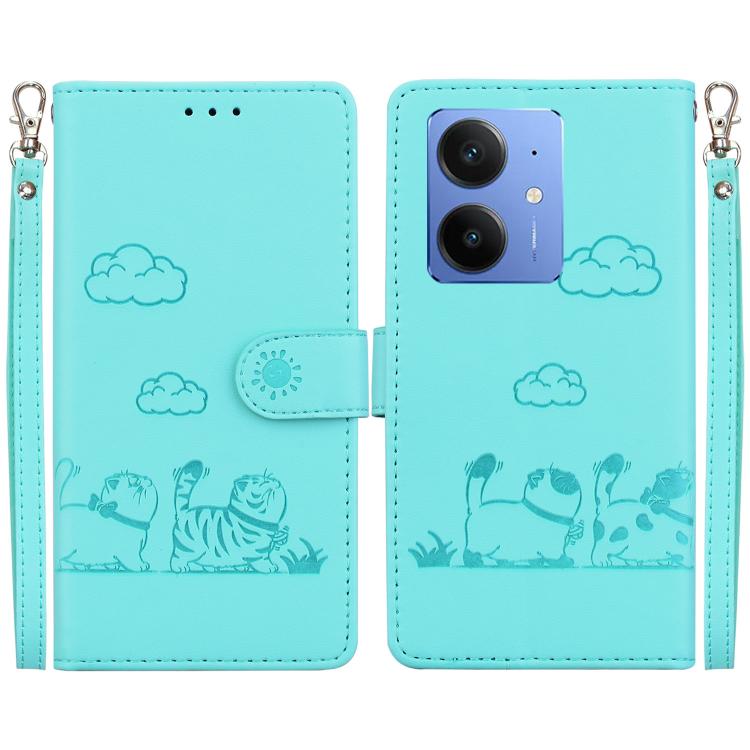 Cute Cats RFID Leather Phone Case, For Realme C100 4G / C100i 4G, For Realme 16 5G, For Realme 16 Pro+ 5G, For Realme 16 Pro 5G, For Realme 15T 5G, For Realme Narzo 80 Lite 4G / C71 India, For Realme 15 5G / Realme 15 Pro 5G, For Realme 14             ...