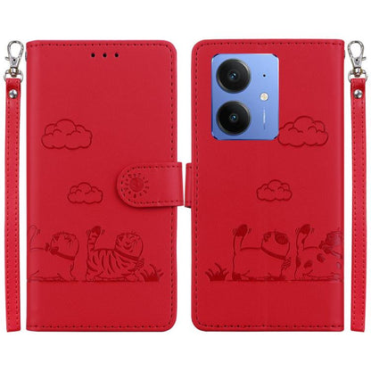 Cute Cats RFID Leather Phone Case, For Realme C100 4G / C100i 4G, For Realme 16 5G, For Realme 16 Pro+ 5G, For Realme 16 Pro 5G, For Realme 15T 5G, For Realme Narzo 80 Lite 4G / C71 India, For Realme 15 5G / Realme 15 Pro 5G, For Realme 14             ...