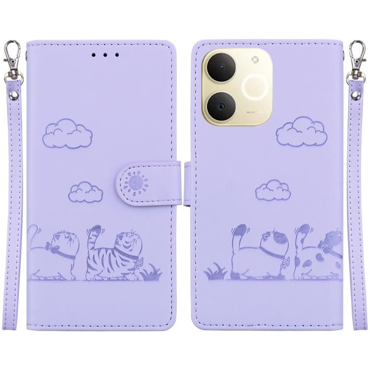Cute Cats RFID Leather Phone Case, For Realme C100 4G / C100i 4G, For Realme 16 5G, For Realme 16 Pro+ 5G, For Realme 16 Pro 5G, For Realme 15T 5G, For Realme Narzo 80 Lite 4G / C71 India, For Realme 15 5G / Realme 15 Pro 5G, For Realme 14             ...