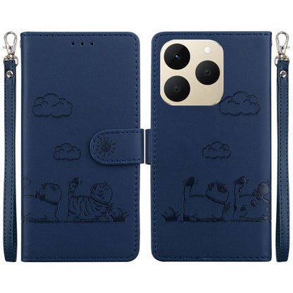 Cute Cats RFID Leather Phone Case, For Realme C100 4G / C100i 4G, For Realme 16 5G, For Realme 16 Pro+ 5G, For Realme 16 Pro 5G, For Realme 15T 5G, For Realme Narzo 80 Lite 4G / C71 India, For Realme 15 5G / Realme 15 Pro 5G, For Realme 14             ...