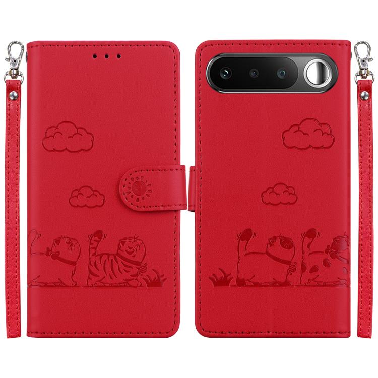 Cute Cats RFID Leather Phone Case, For Realme C100 4G / C100i 4G, For Realme 16 5G, For Realme 16 Pro+ 5G, For Realme 16 Pro 5G, For Realme 15T 5G, For Realme Narzo 80 Lite 4G / C71 India, For Realme 15 5G / Realme 15 Pro 5G, For Realme 14             ...