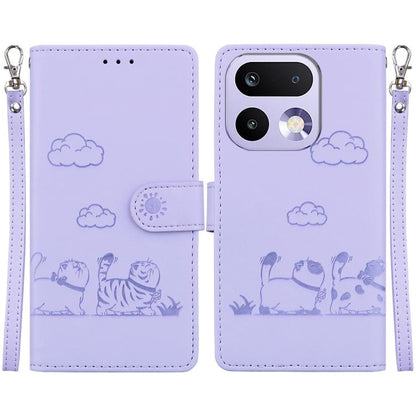 Cute Cats RFID Leather Phone Case, For Realme C100 4G / C100i 4G, For Realme 16 5G, For Realme 16 Pro+ 5G, For Realme 16 Pro 5G, For Realme 15T 5G, For Realme Narzo 80 Lite 4G / C71 India, For Realme 15 5G / Realme 15 Pro 5G, For Realme 14             ...