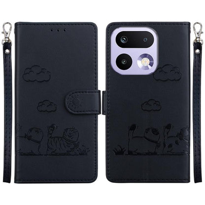 Cute Cats RFID Leather Phone Case, For Realme C100 4G / C100i 4G, For Realme 16 5G, For Realme 16 Pro+ 5G, For Realme 16 Pro 5G, For Realme 15T 5G, For Realme Narzo 80 Lite 4G / C71 India, For Realme 15 5G / Realme 15 Pro 5G, For Realme 14             ...