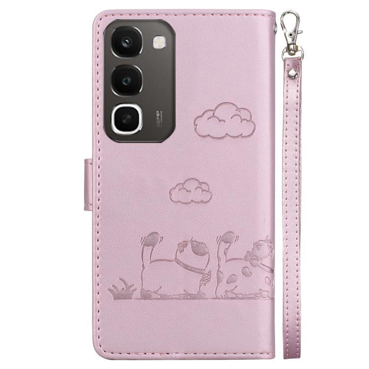 Cute Cats RFID Leather Phone Case, For Realme C100 4G / C100i 4G, For Realme 16 5G, For Realme 16 Pro+ 5G, For Realme 16 Pro 5G, For Realme 15T 5G, For Realme Narzo 80 Lite 4G / C71 India, For Realme 15 5G / Realme 15 Pro 5G, For Realme 14             ...