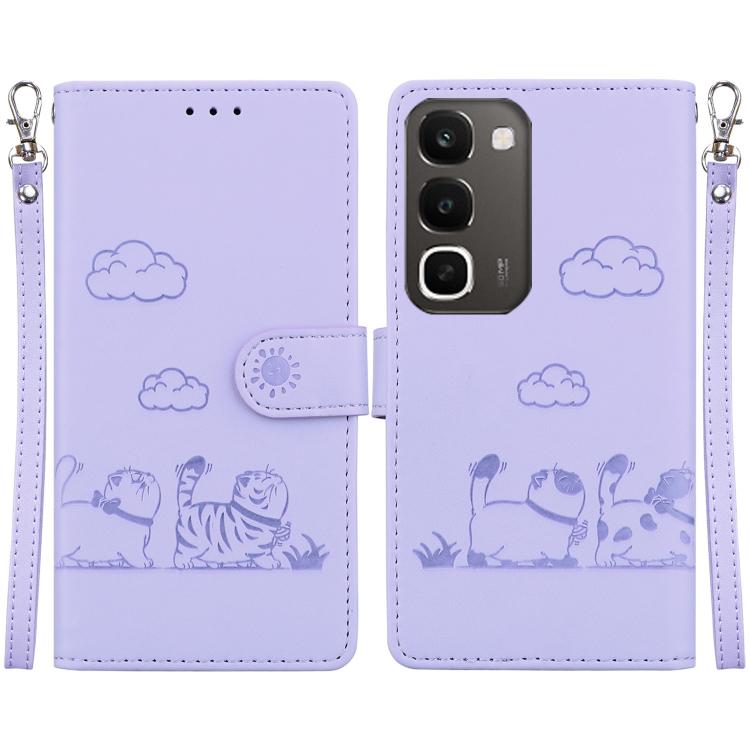 Cute Cats RFID Leather Phone Case, For Realme C100 4G / C100i 4G, For Realme 16 5G, For Realme 16 Pro+ 5G, For Realme 16 Pro 5G, For Realme 15T 5G, For Realme Narzo 80 Lite 4G / C71 India, For Realme 15 5G / Realme 15 Pro 5G, For Realme 14             ...