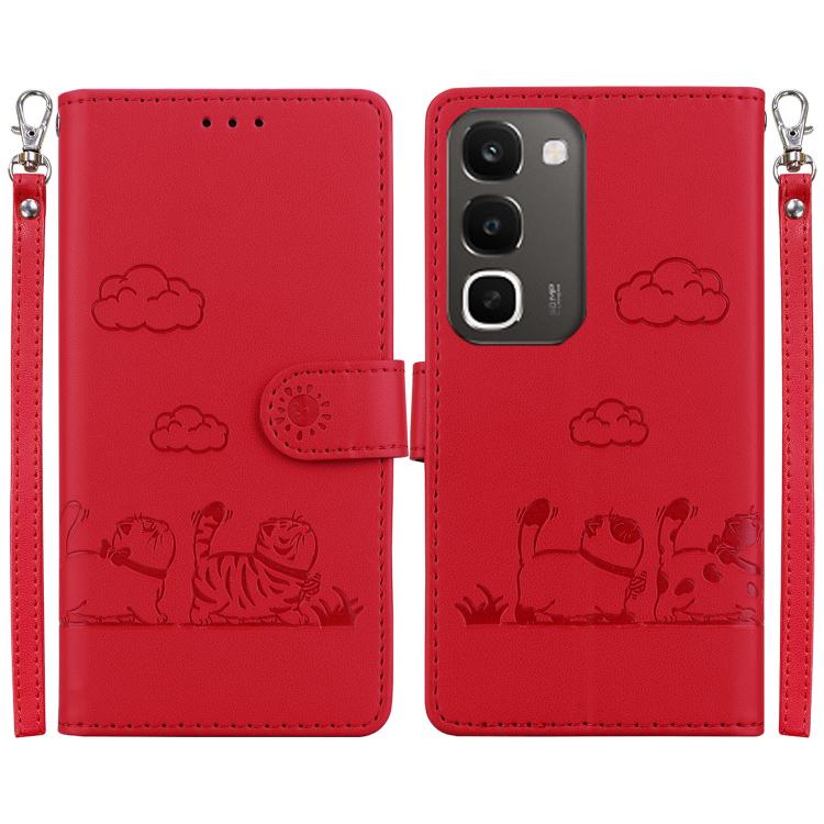 Cute Cats RFID Leather Phone Case, For Realme C100 4G / C100i 4G, For Realme 16 5G, For Realme 16 Pro+ 5G, For Realme 16 Pro 5G, For Realme 15T 5G, For Realme Narzo 80 Lite 4G / C71 India, For Realme 15 5G / Realme 15 Pro 5G, For Realme 14             ...