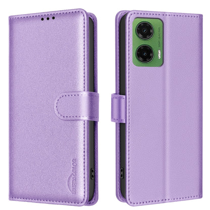 Litchi Texture RFID Anti-theft Leather Phone Case, For Motorola Moto G37 Power 5G, For Motorola Moto G67 5G/G77 5G, For Motorola Edge 70 Fusion 5G, For Motorola Moto G86 5G, For Motorola Moto G56 5G, For Motorola Edge 60 Pro, For Motorola Edge 60 Fusio...