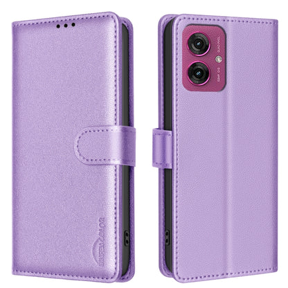 Litchi Texture RFID Anti-theft Leather Phone Case, For Motorola Moto G37 Power 5G, For Motorola Moto G67 5G/G77 5G, For Motorola Edge 70 Fusion 5G, For Motorola Moto G86 5G, For Motorola Moto G56 5G, For Motorola Edge 60 Pro, For Motorola Edge 60 Fusio...