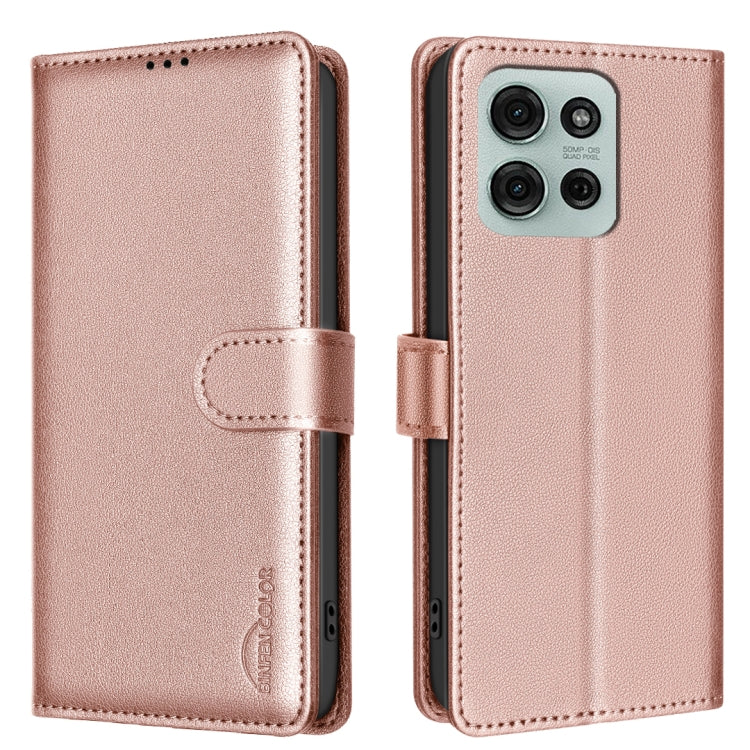 Litchi Texture RFID Anti-theft Leather Phone Case, For Motorola Moto G37 Power 5G, For Motorola Moto G67 5G/G77 5G, For Motorola Edge 70 Fusion 5G, For Motorola Moto G86 5G, For Motorola Moto G56 5G, For Motorola Edge 60 Pro, For Motorola Edge 60 Fusio...
