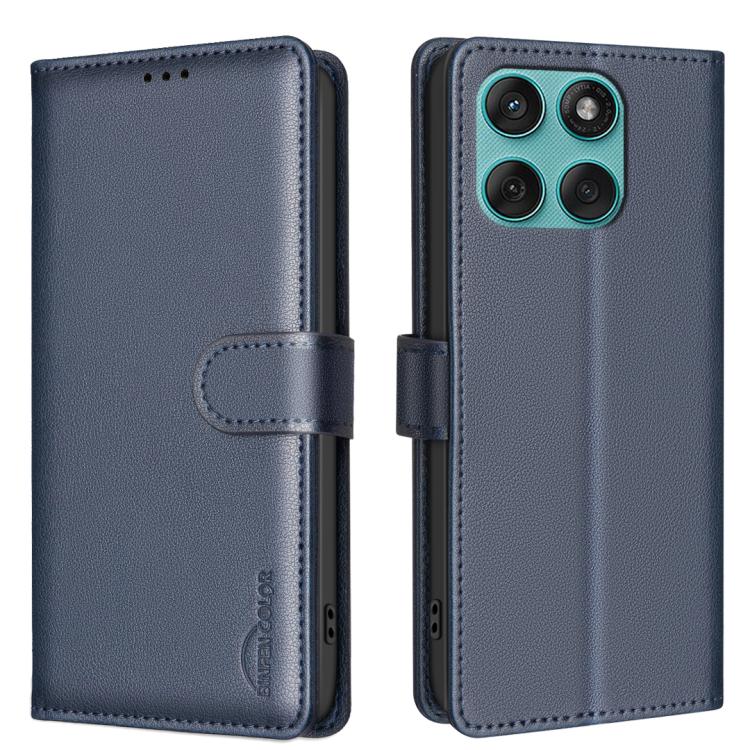 Litchi Texture RFID Anti-theft Leather Phone Case, For Motorola Moto G37 Power 5G, For Motorola Moto G67 5G/G77 5G, For Motorola Edge 70 Fusion 5G, For Motorola Moto G86 5G, For Motorola Moto G56 5G, For Motorola Edge 60 Pro, For Motorola Edge 60 Fusio...