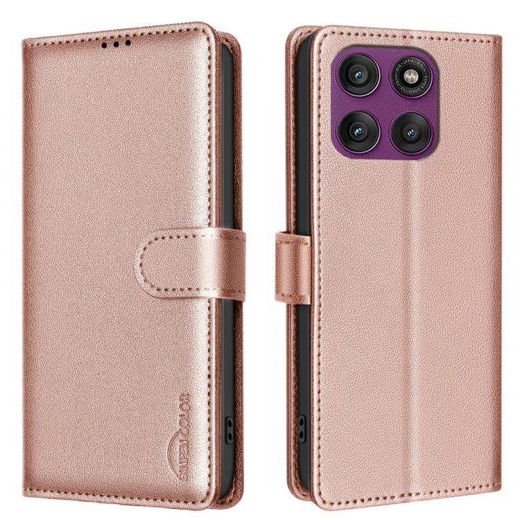 Litchi Texture RFID Anti-theft Leather Phone Case, For Motorola Moto G37 Power 5G, For Motorola Moto G67 5G/G77 5G, For Motorola Edge 70 Fusion 5G, For Motorola Moto G86 5G, For Motorola Moto G56 5G, For Motorola Edge 60 Pro, For Motorola Edge 60 Fusio...
