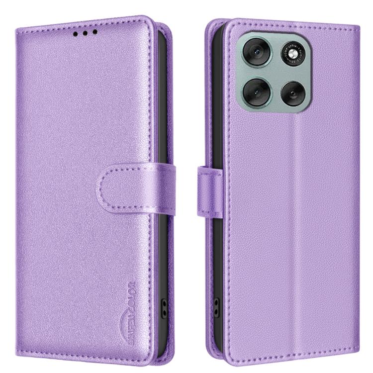 Litchi Texture RFID Anti-theft Leather Phone Case, For Motorola Moto G37 Power 5G, For Motorola Moto G67 5G/G77 5G, For Motorola Edge 70 Fusion 5G, For Motorola Moto G86 5G, For Motorola Moto G56 5G, For Motorola Edge 60 Pro, For Motorola Edge 60 Fusio...