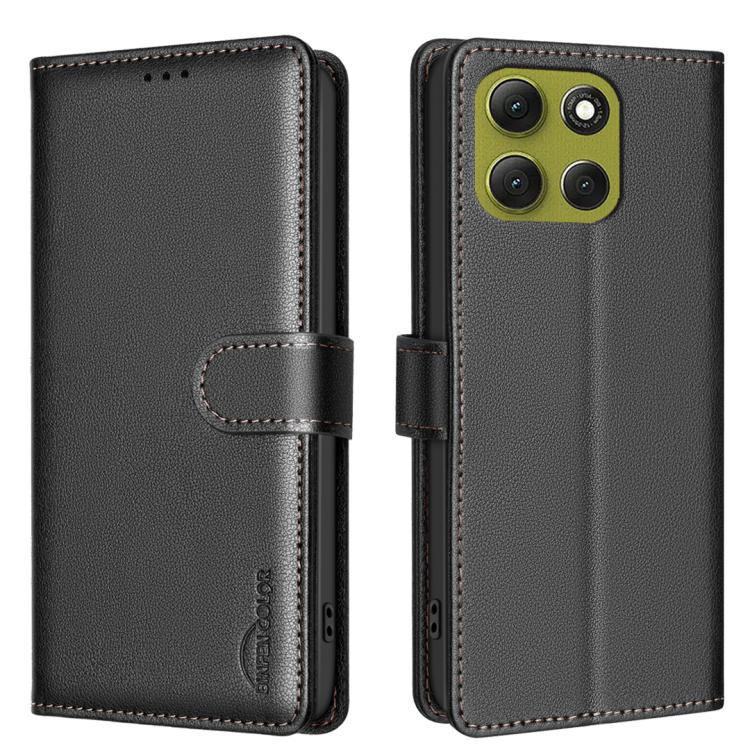 Litchi Texture RFID Anti-theft Leather Phone Case, For Motorola Moto G37 Power 5G, For Motorola Moto G67 5G/G77 5G, For Motorola Edge 70 Fusion 5G, For Motorola Moto G86 5G, For Motorola Moto G56 5G, For Motorola Edge 60 Pro, For Motorola Edge 60 Fusio...