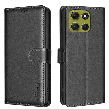 Litchi Texture RFID Anti-theft Leather Phone Case, For Motorola Moto G37 Power 5G, For Motorola Moto G67 5G/G77 5G, For Motorola Edge 70 Fusion 5G, For Motorola Moto G86 5G, For Motorola Moto G56 5G, For Motorola Edge 60 Pro, For Motorola Edge 60 Fusio...